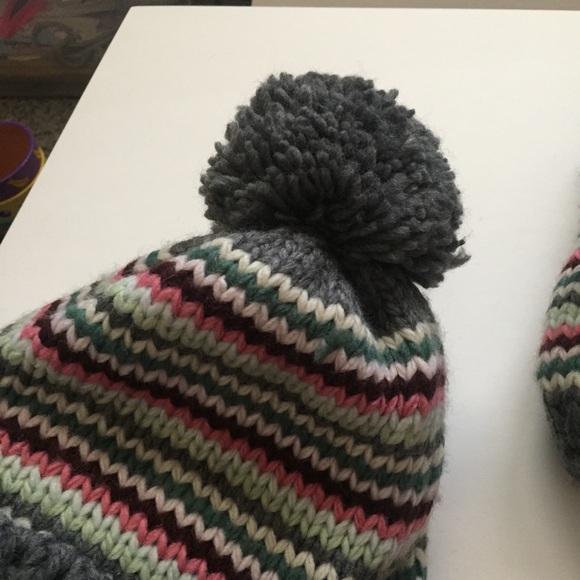 ❤️ Knit winter hat and mittens set - Picture 8 of 10
